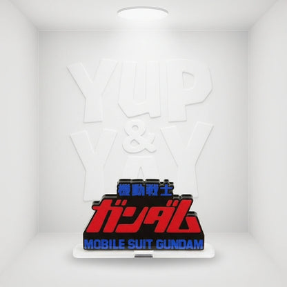 Bandai Logo Display Stand - Gundam The Movie