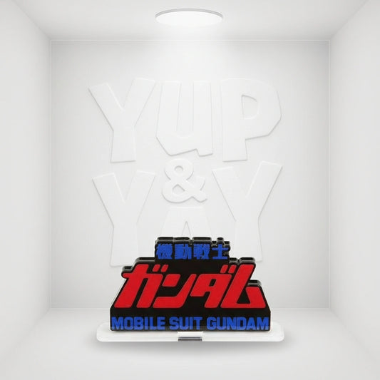 Bandai Logo Display Stand - Gundam The Movie