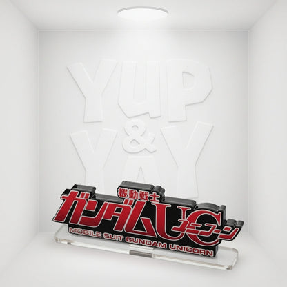 Bandai Logo Display Stand - Gundam The Movie