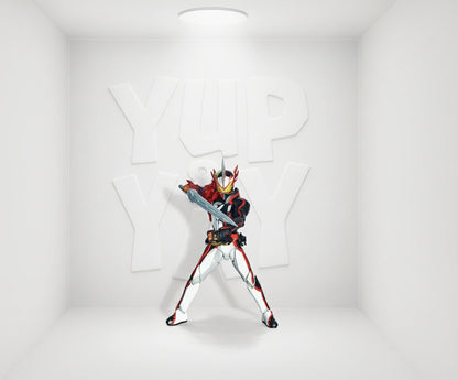 Bandai Logo Display Stand - Kamen Rider Saber