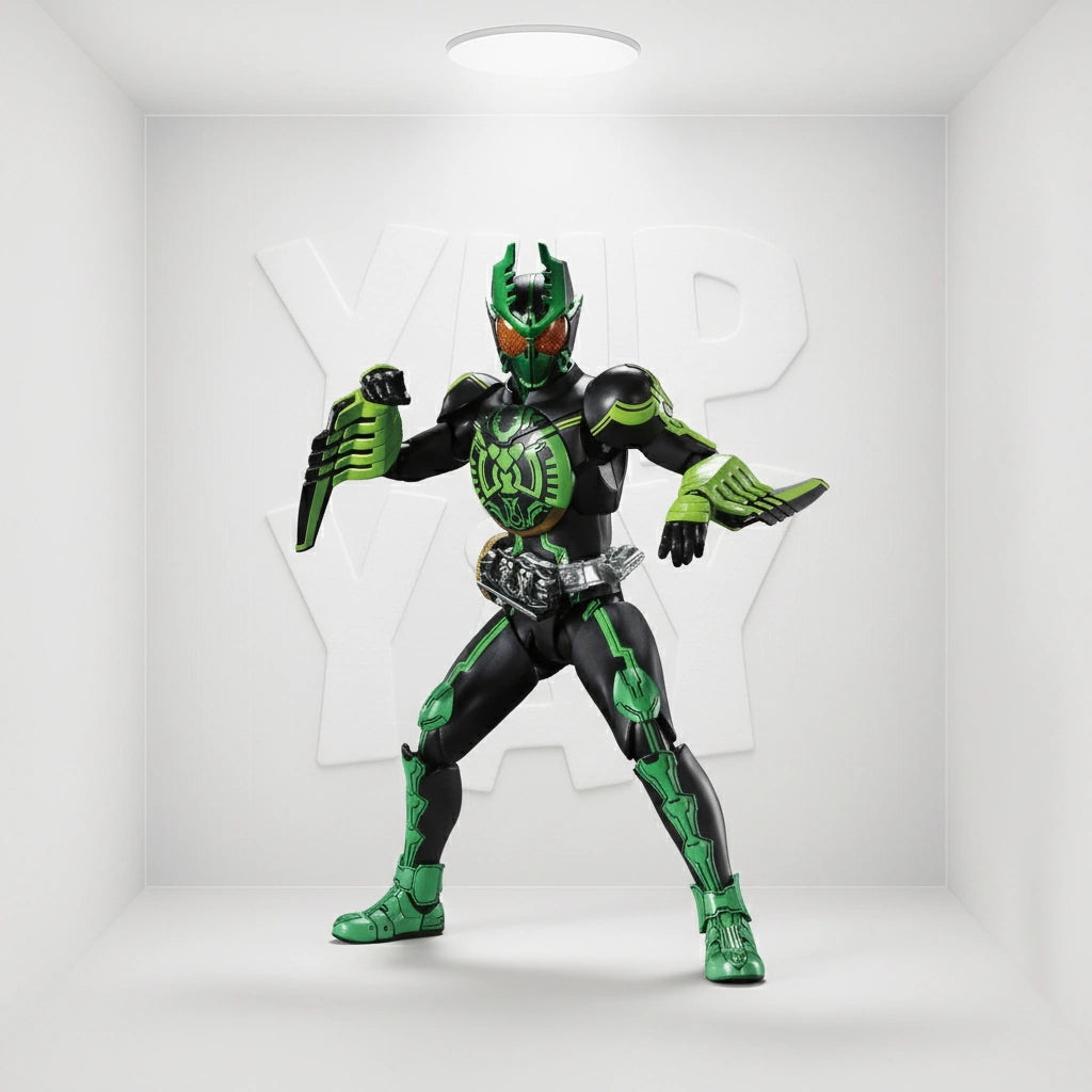 Bandai Logo Display Stand - Kamen Rider OOO's GataKiriBa Core
