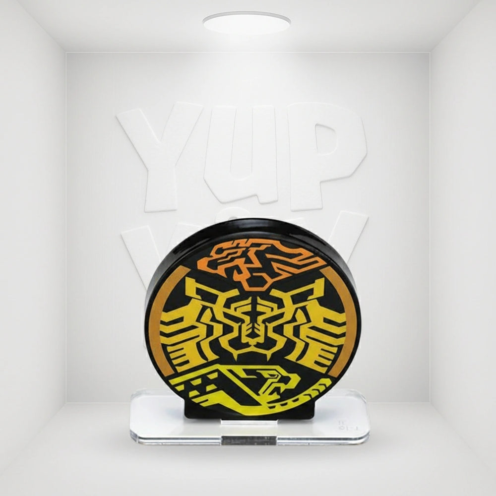 Bandai Logo Display Stand - Kamen Rider OOO's Ratora-ta Mark