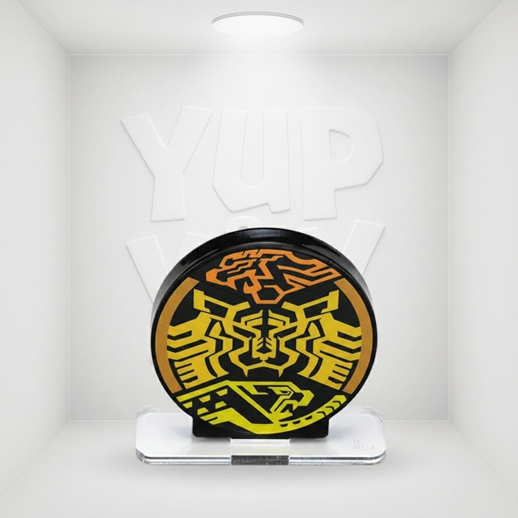 Bandai Logo Display Stand - Kamen Rider OOO's Ratora-ta Mark