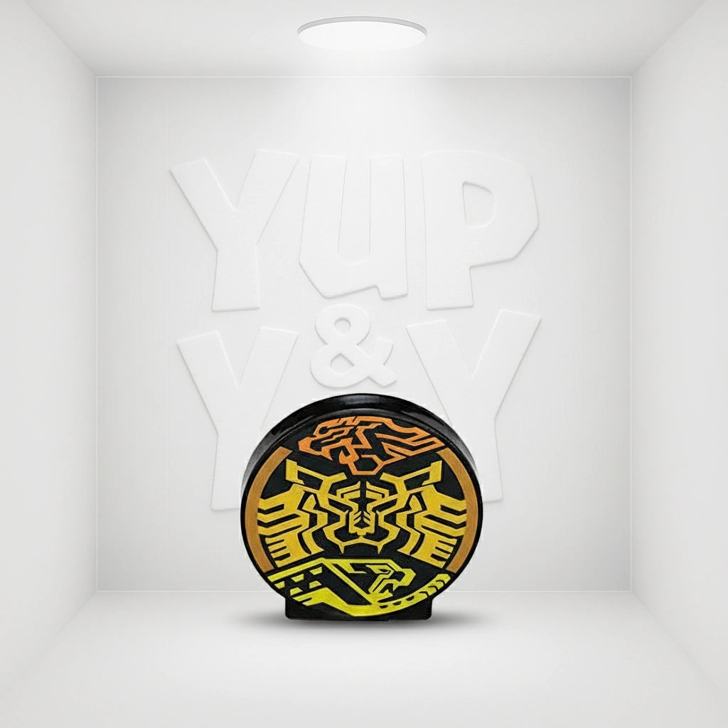 Bandai Logo Display Stand - Kamen Rider OOO's Ratora-ta Mark