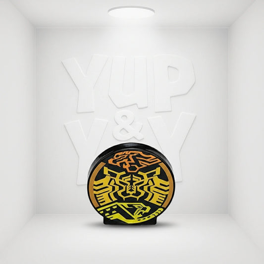 Bandai Logo Display Stand - Kamen Rider OOO's Ratora-ta Mark