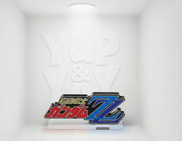 Bandai Logo Display Stand - ZZ Gundam