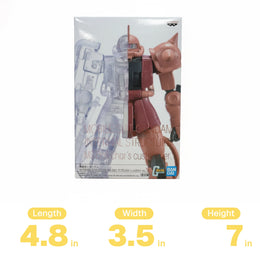 Banpresto Mobile Suit Gundam - MS-06S ZAKU II Char's Custom (Ver. A)
