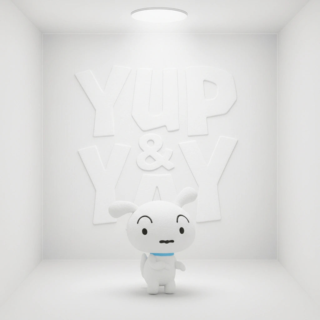 Banpresto Fluffy Puffy Series: Crayon Shin-Chan - Shiro (Ver. B)