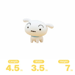 Banpresto Fluffy Puffy Series: Crayon Shin-Chan - Shiro (Ver. B)