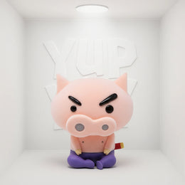 Banpresto Fluffy Puffy Series: Crayon Shin-Chan - Buriburi Zaemon V2 (Ver. B)