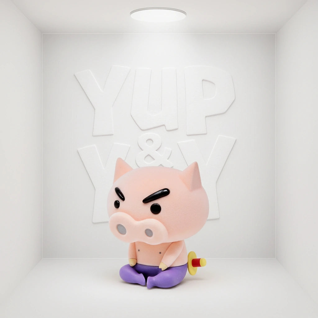 Banpresto Fluffy Puffy Series: Crayon Shin-Chan - Buriburi Zaemon (Ver. B)
