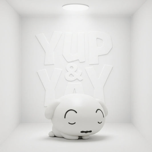 Banpresto Fluffy Puffy Series: Crayon Shin-Chan - Shiro V2 (Ver. B)