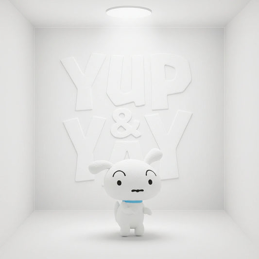 Banpresto Fluffy Puffy Series: Crayon Shin-Chan - Shiro V2 (Ver. B)