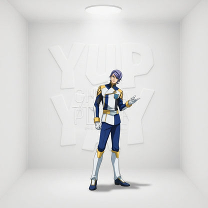 Bandai Hobby Character Stand Plate Gundam IBO - Gaeilio Bauduin Building Kit