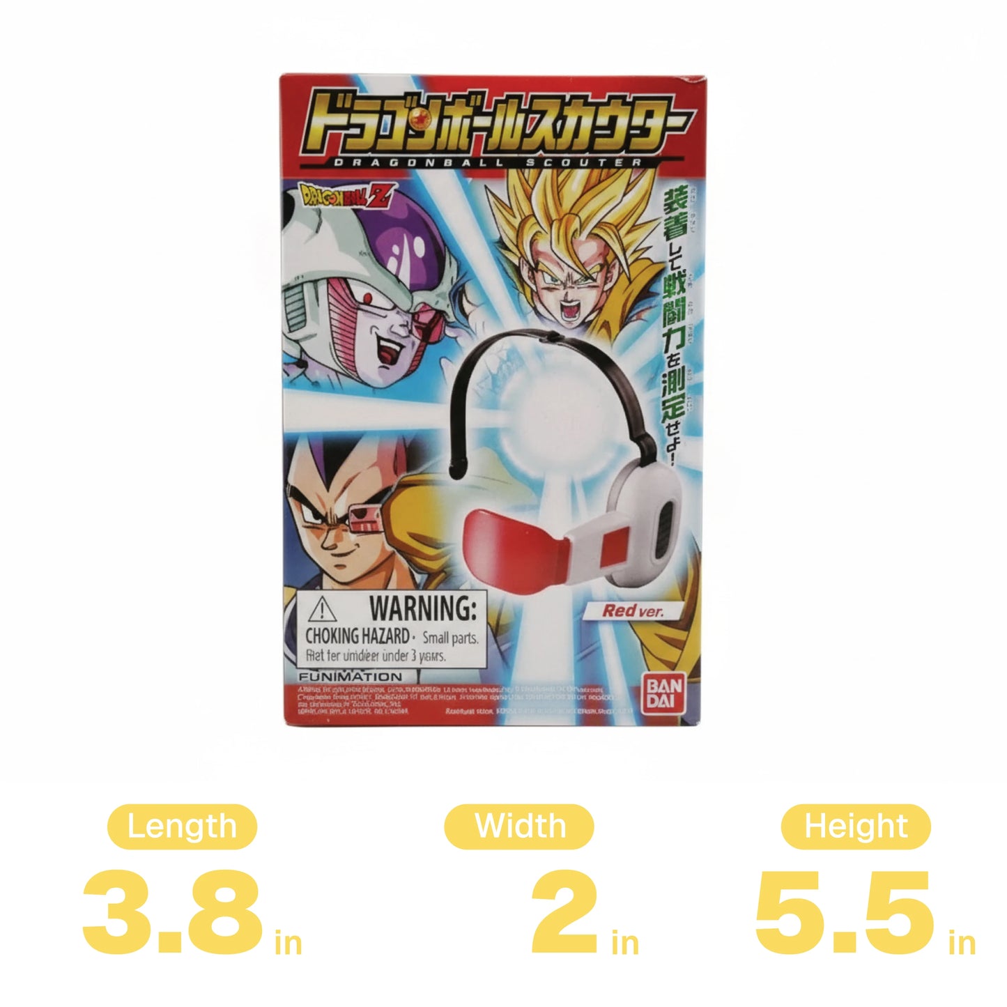 Bandai DragonBall Z Scouter: Red Lens