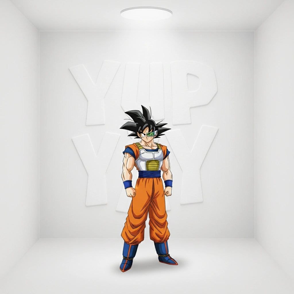 Bandai Dragon Ball Z Saiyan Scouter (Green Lens) w/ 2 Cards