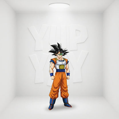 Bandai Dragon Ball Z Saiyan Scouter (Green Lens) w/ 2 Cards