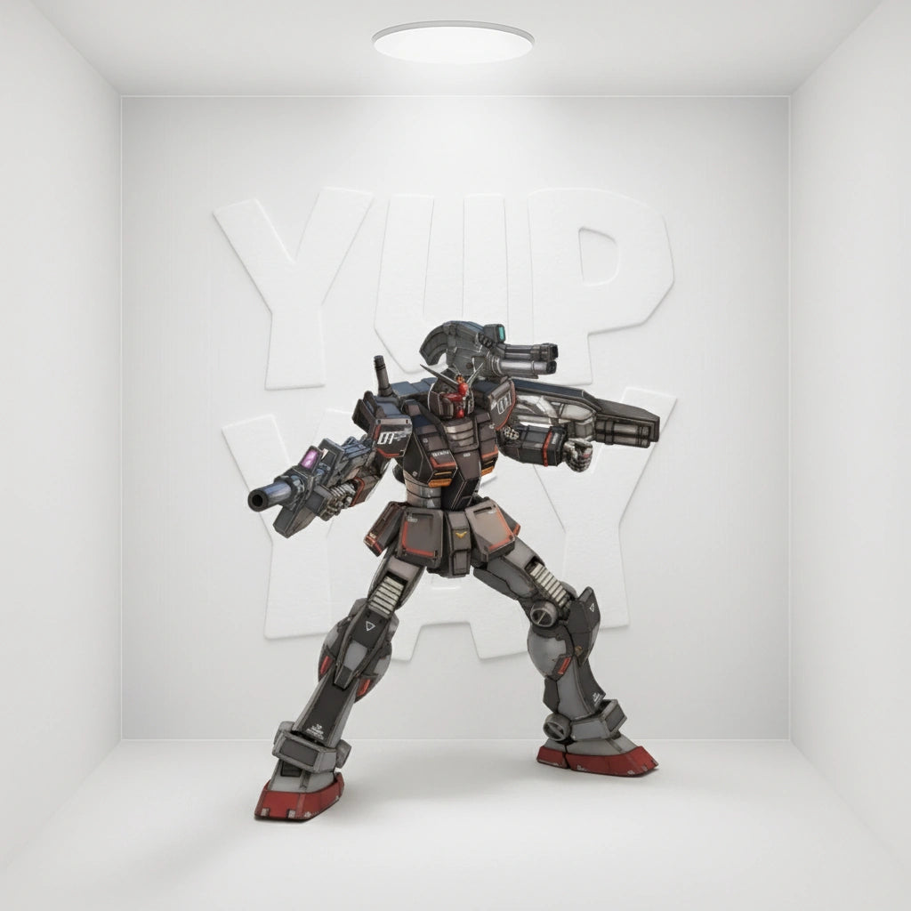 Bandai Gundam The Origin 017 Gundam LOCAL TYPE (North American Front) 1/144 Scale Kit