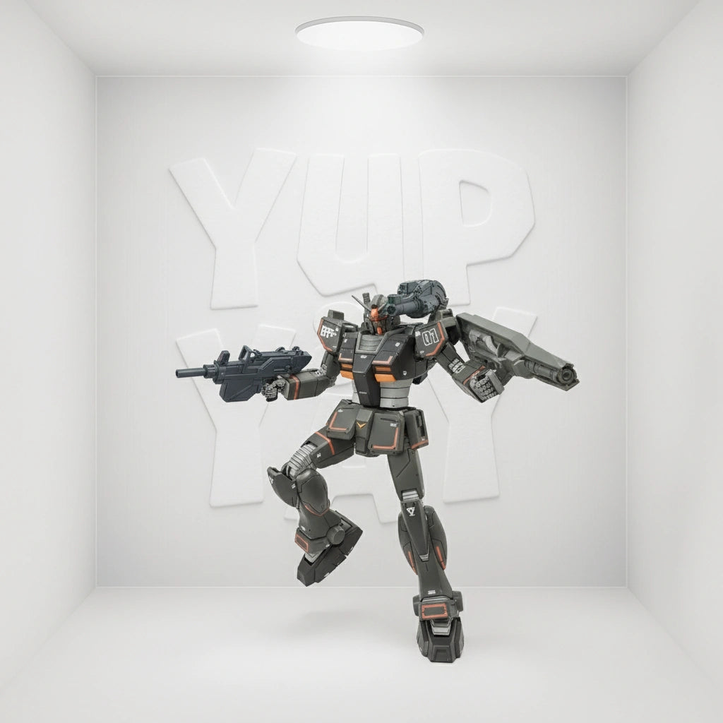 Bandai Gundam The Origin 017 Gundam LOCAL TYPE (North American Front) 1/144 Scale Kit