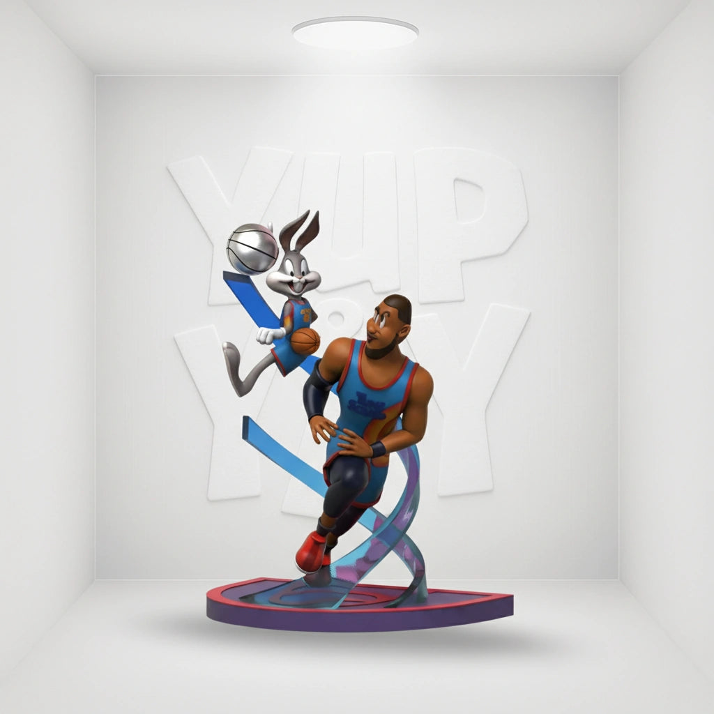 Beast Kingdom D-Stage Series: Space Jam DS-069 Bugs & Lebron Statue