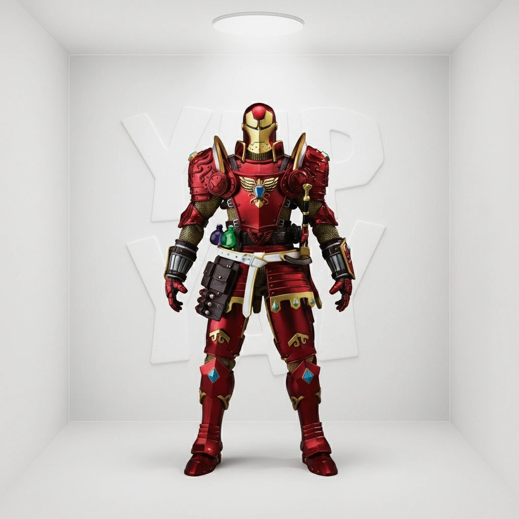 Beast Kingdom Iron Man Medieval Knight DAH-046