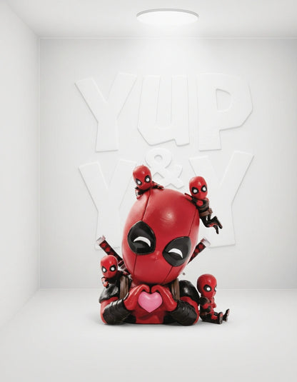 Beast Kingdom Marvel Comics Mea-004 Deadpool Daydream Mini Egg Attack Action Figure