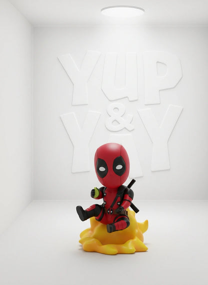 Beast Kingdom Marvel Comics Mea-004 Deadpool Daydream Mini Egg Attack Action Figure