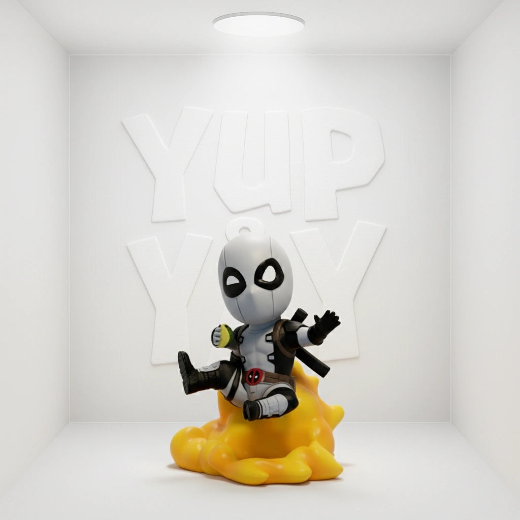 Beast Kingdom Marvel Comics Mea-004 Deadpool Daydream Mini Egg Attack Action Figure