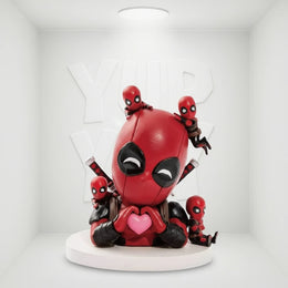 Beast Kingdom Marvel Comics Mea-004 Deadpool Daydream Mini Egg Attack Action Figure