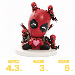 Beast Kingdom Marvel Comics Mea-004 Deadpool Daydream Mini Egg Attack Action Figure