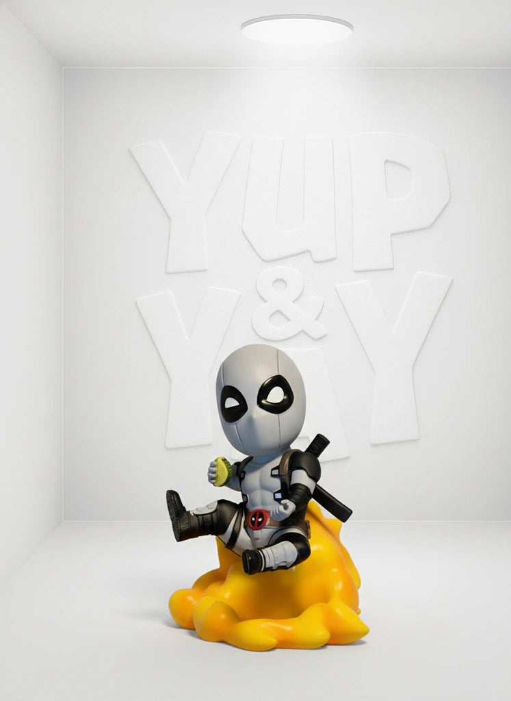 Beast Kingdom Marvel Comics Mea-004 Deadpool Servant Mini Egg Attack Action Figure