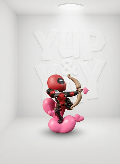 Beast Kingdom Marvel Comics Mea-004 Deadpool Cupid Mini Egg Attack Action Figure