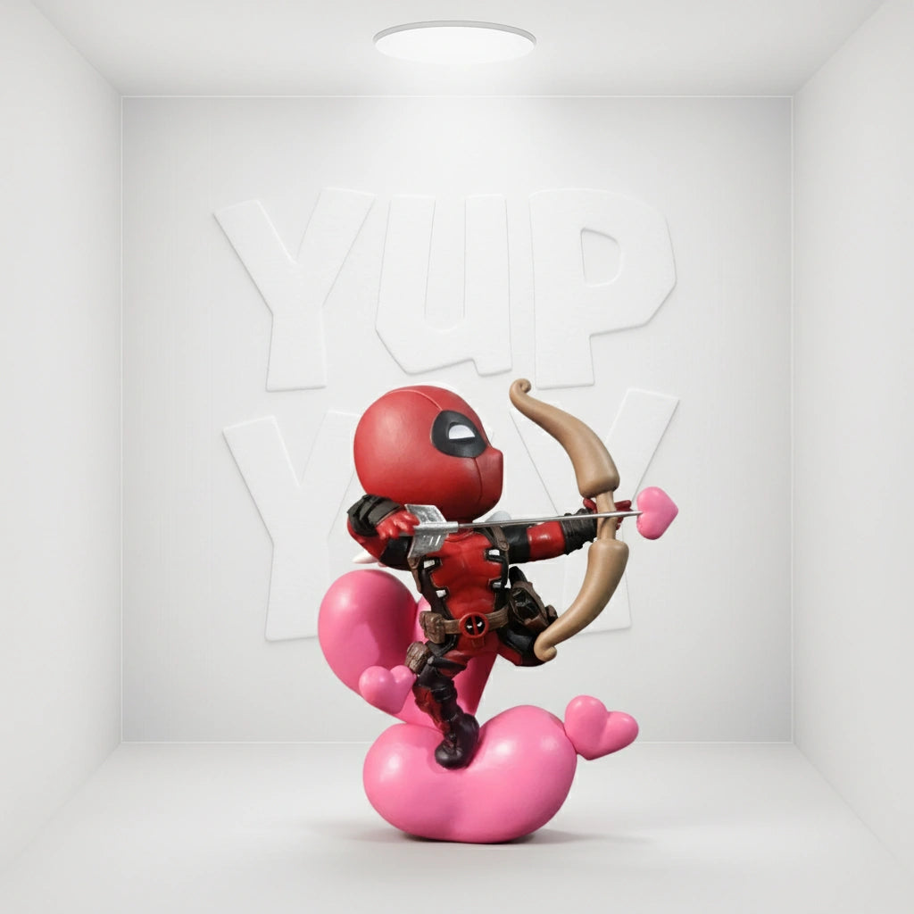 Beast Kingdom Marvel Comics Mea-004 Deadpool Cupid Mini Egg Attack Action Figure