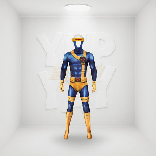 Beast Kingdom X-Men: Cyclops Classic Costume Version EAA-085DX (W/ T-shirt L)
