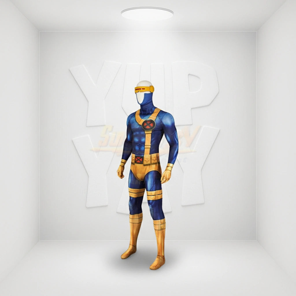 Beast Kingdom X-Men: Cyclops Classic Costume Version EAA-085DX (W/ T-shirt XL)