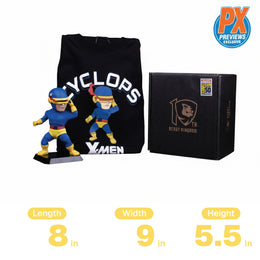 Beast Kingdom X-Men: Cyclops Classic Costume Version EAA-085DX (W/ T-shirt XL)