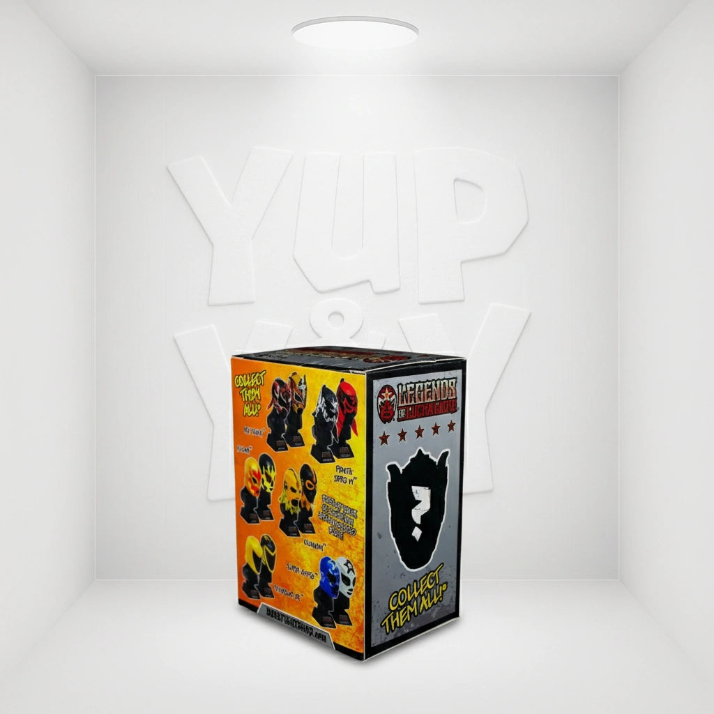 Boss Fight Studios Legends of Lucha Libre - Mystery Mascaras Blind Box Display (Case of 18)