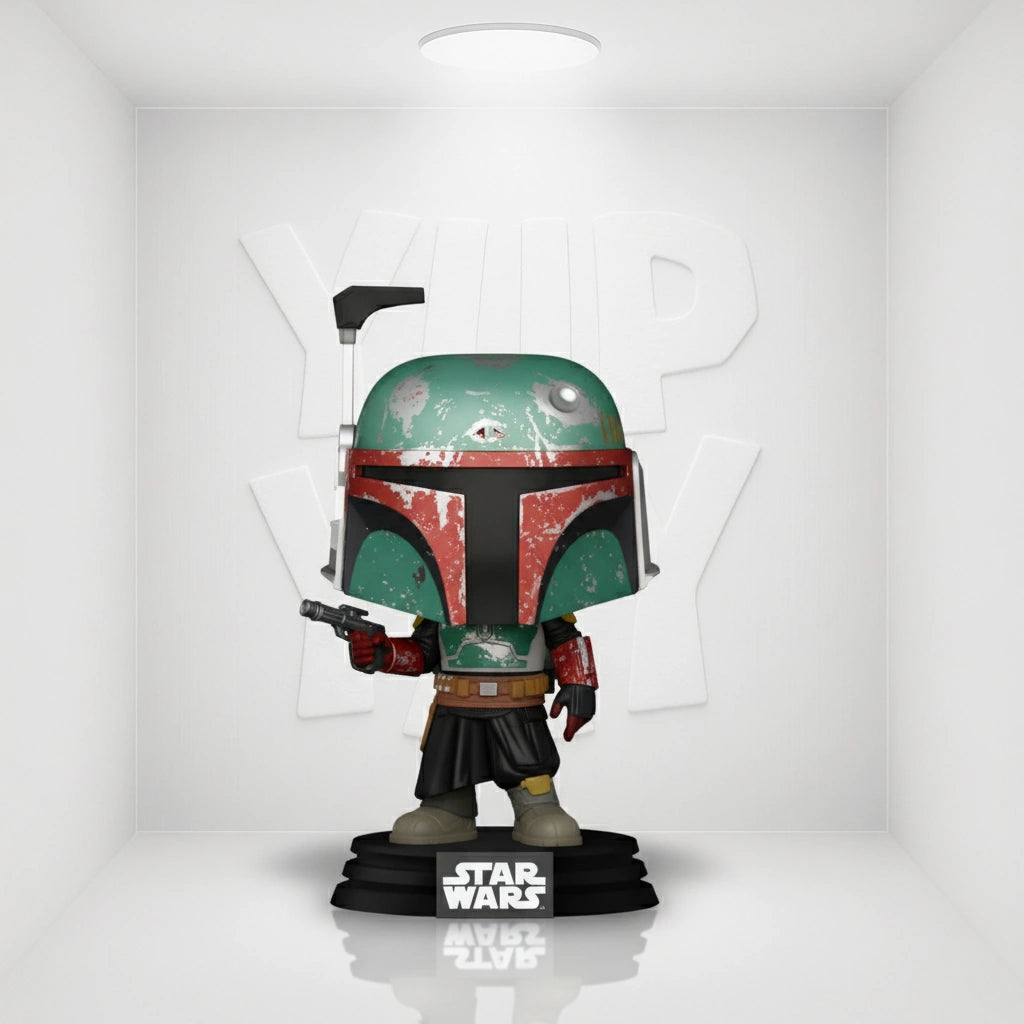 Funko Pop! Tees: Star Wars - Boba Fett (The Book of Boba Fett) Boxed Unisex T-Shirt - L