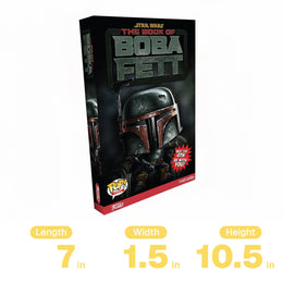 Funko Pop! Tees: Star Wars - Boba Fett (The Book of Boba Fett) Boxed Unisex T-Shirt - L