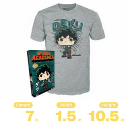 Funko Pop! Tees: My Hero Academia - Izuku Midoriya (Deku) Boxed Unisex T-Shirt - XL