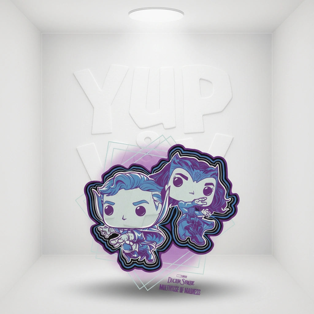 Funko Pop! Tees: Marvel Comics - Doctor Strange in the Multiverse of Madness Boxed Unisex T-Shirt - L