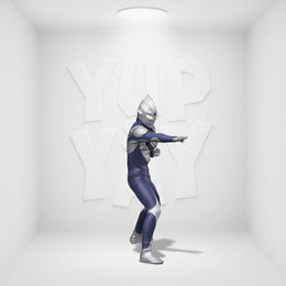 Banpresto Ultraman Hero's Brave Tiga Day & Night Special Type Ver. A PVC Figure
