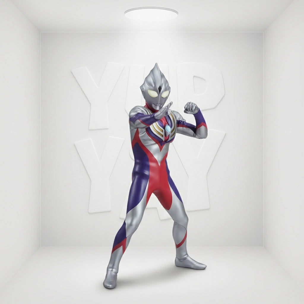 Banpresto Ultraman Hero's Brave Tiga Day & Night Special Type Ver. A PVC Figure