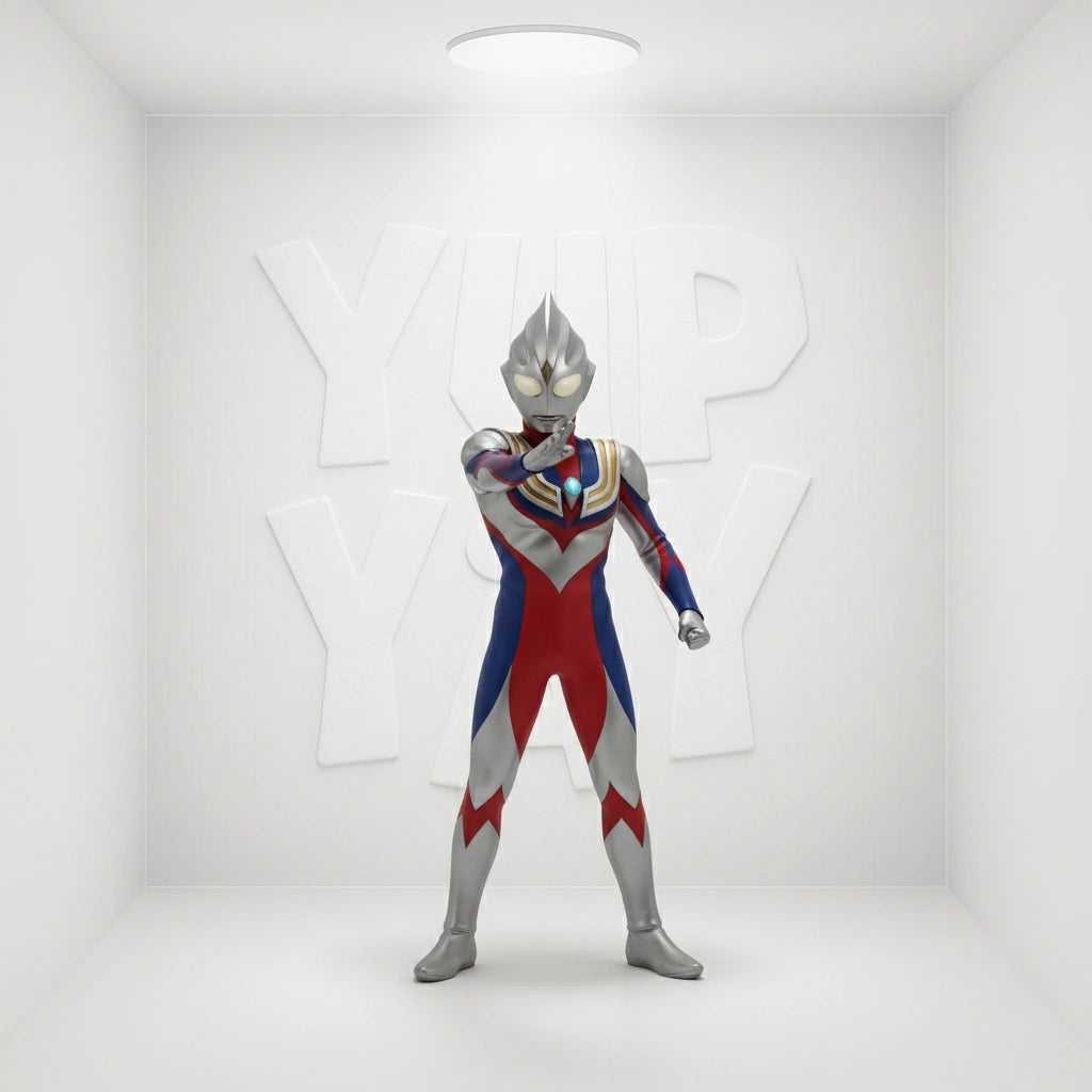 Banpresto Ultraman Hero's Brave Tiga Day & Night Special Type Ver. A PVC Figure