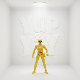 Bandai Power Rangers Ninja Steel Mega Morph Yellow Ranger with Cycle