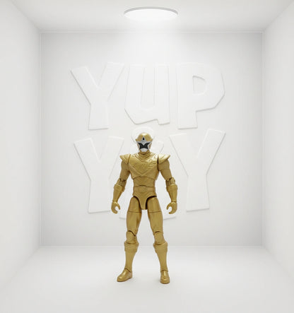 Bandai Power Rangers Ninja Steel Mega Morph Yellow Ranger with Cycle