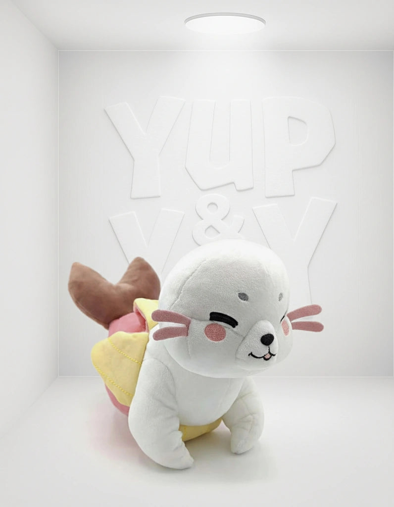 Tasty Peach: Too-Ripe Banana Seal Plush- Brown