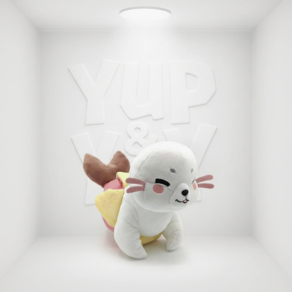 Tasty Peach: Too-Ripe Banana Seal Plush- Brown