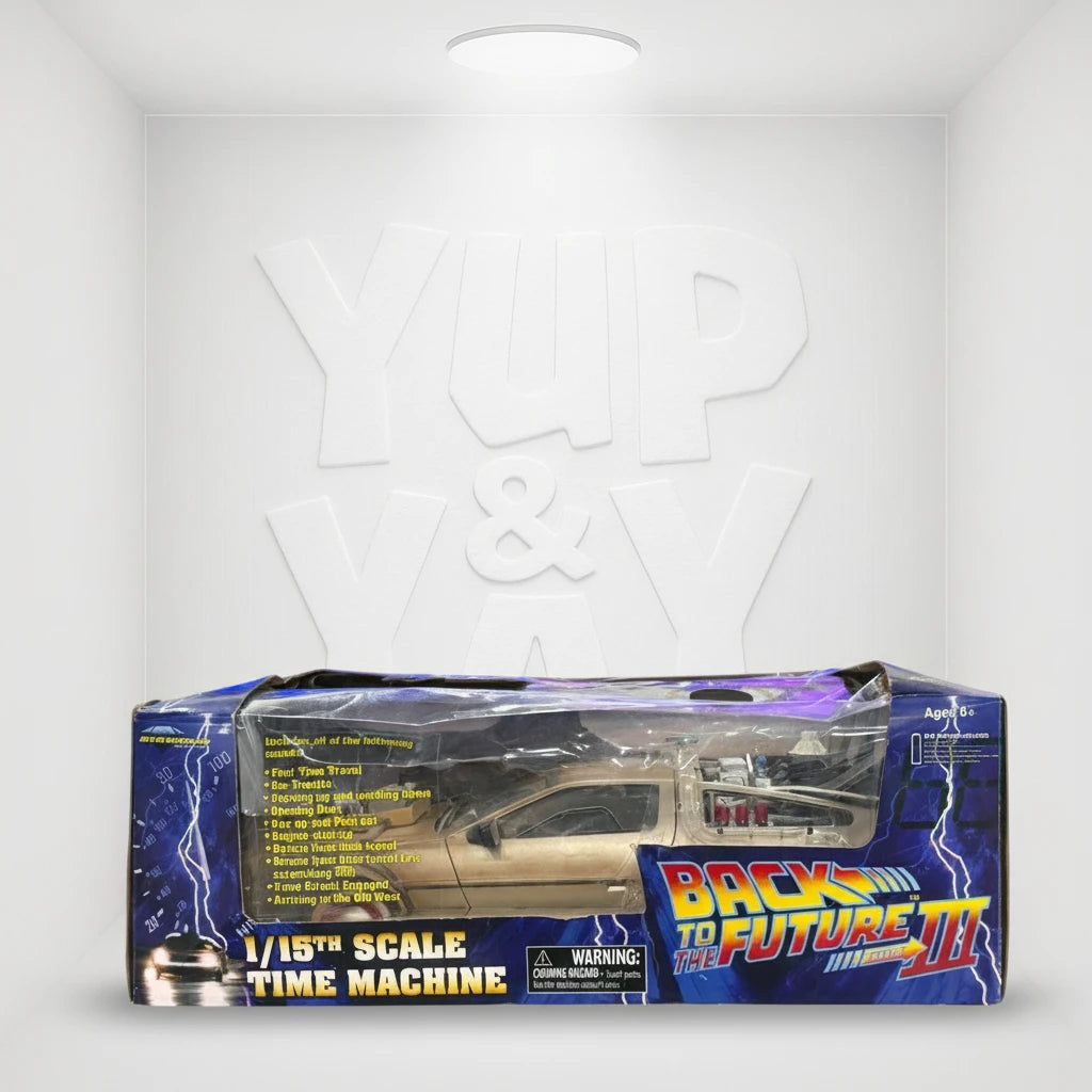 Back to the Future III DeLorean Time Machine with Light