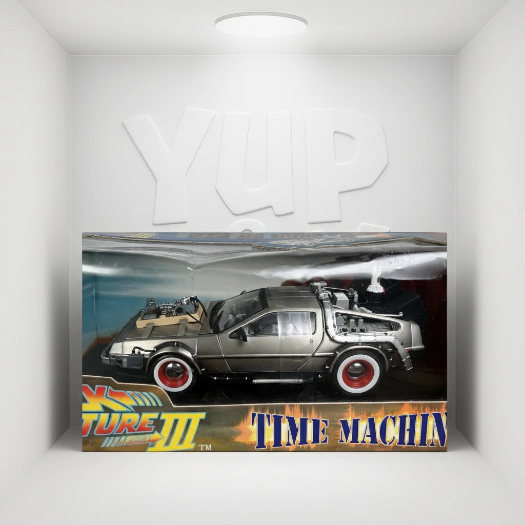 Back to the Future III DeLorean Time Machine with Light